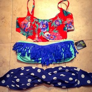 3 bikini tops
